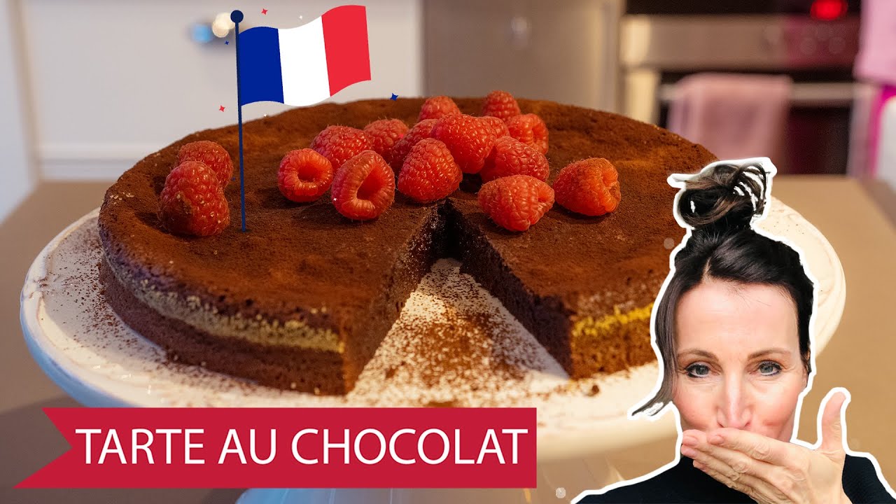 BESTE TARTE au CHOCOLAT - ORIGINALREZEPT AUS UNSERER ZEIT IN PARIS 💟