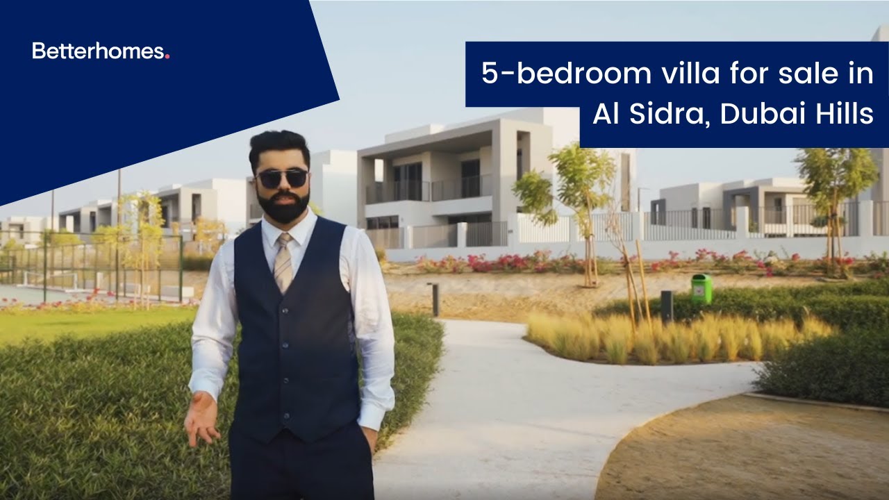 Five-bedroom villa for sale in Al Sidra, Dubai Hills
