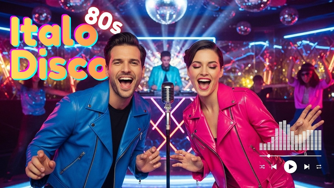 Neon Night Drive: 80s Italo Euro Disco Mix | Best Dance Hits