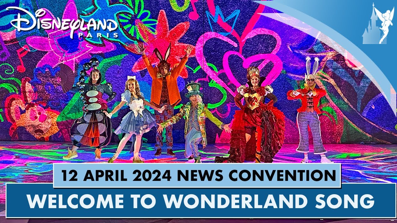 ❤️ ♠️ Welcome to Wonderland song | Preview Alice in Wonderland show coming to Disneyland Paris 2024