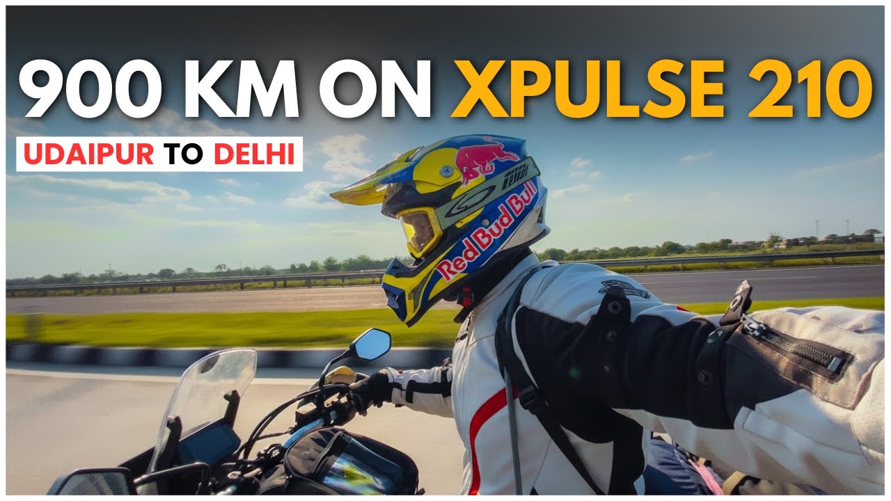 Riding 900 KM Nonstop on Xpulse 210 | Udaipur to New Delhi