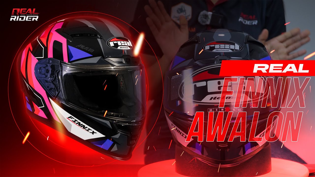 Real Review : รีวิวหมวก Real Helmet รุ่น Finnix ลาย Awalon