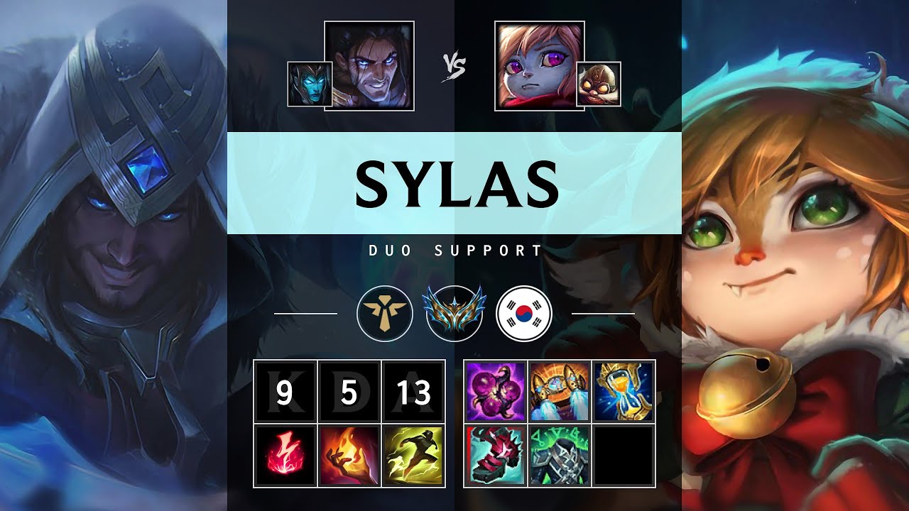 Sylas Support vs Poppy - KR Challenger Patch 25.S1.2