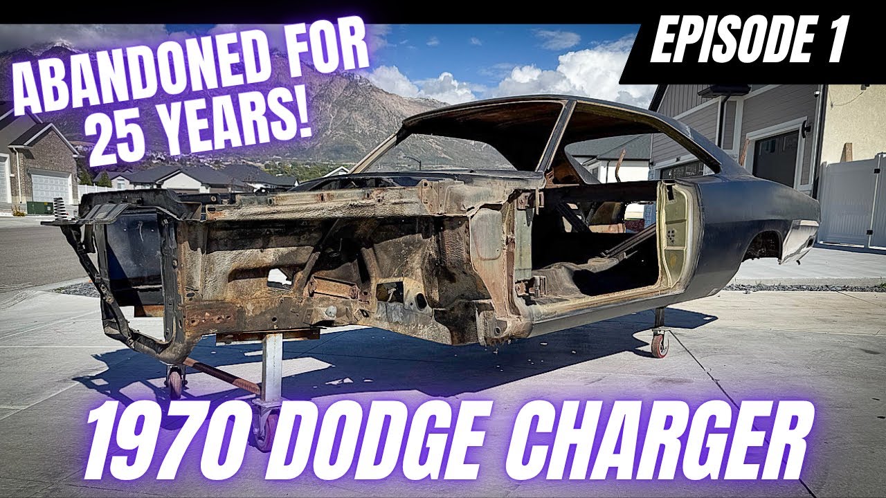 БРОШЕННЫЙ Dodge Charger 1970 года — Эпизод 1 — Оценка повреждений и разборка — Слишком хорошо, чт...