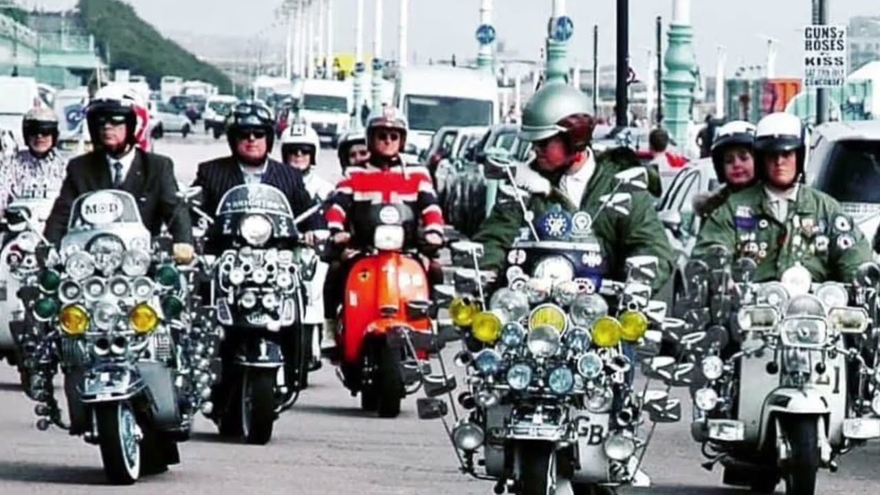All modded up Rally Ready Scooters.
