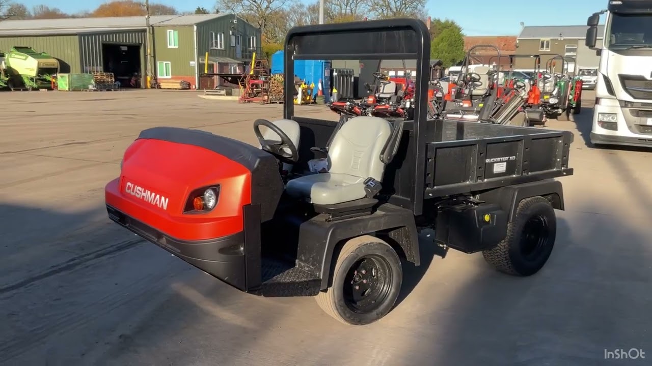 Cushman Truckster XD 2WD Utility Vehicle  4952/1
