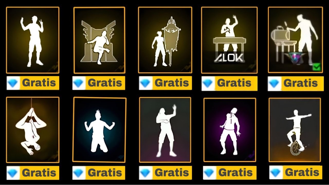 😱!COMO CONSEGUIR  EMOTES GRATIS en FREEFIRE 2025! *TRUCO SECRETO* COMO DESBLOQUEA TODOS LOS EMOTES 😍