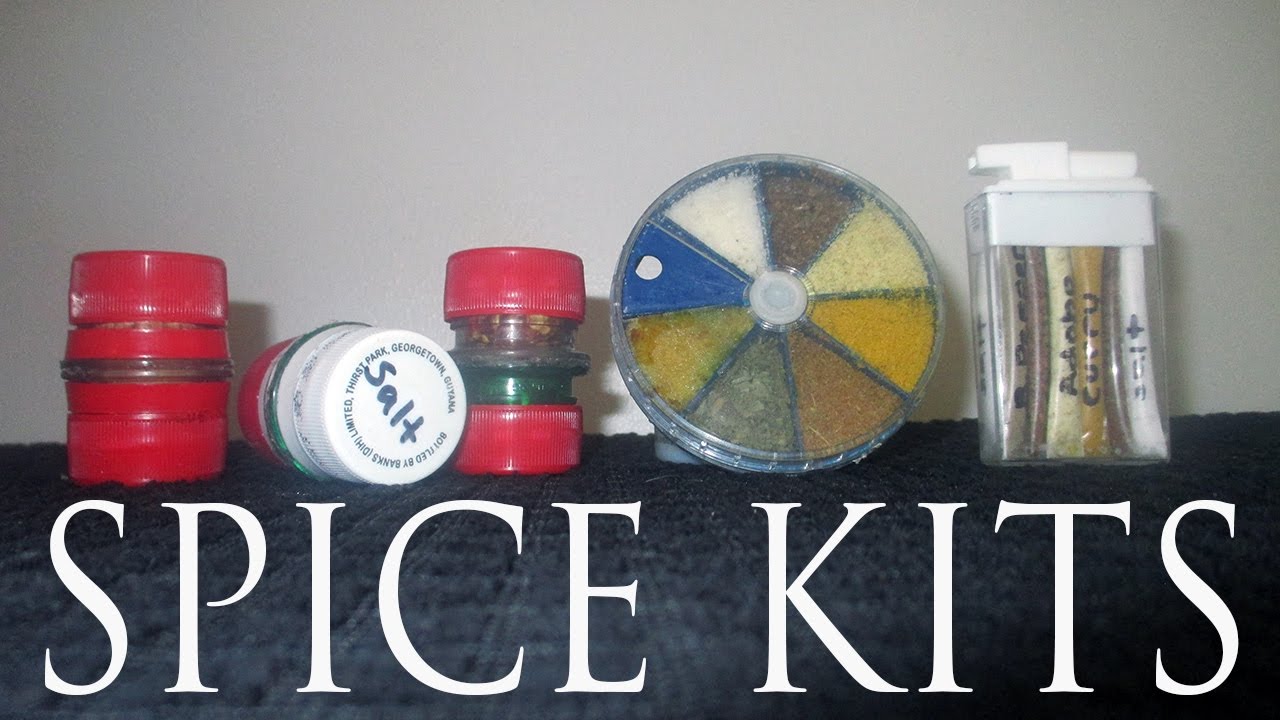 Spice Kit Ideas B.O.B/Camping/Backpacking