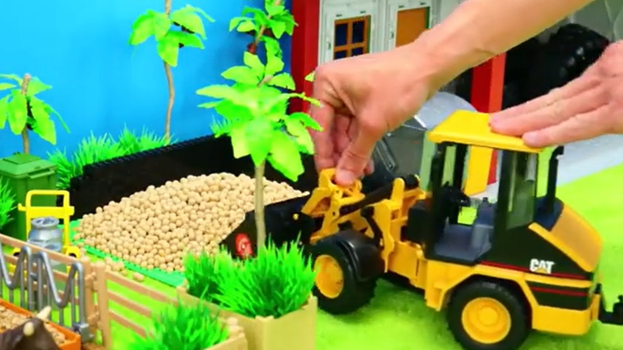 🚜 BRUDER Mega Fahrzeuge 🚧  Bagger, Traktoren & Mähdrescher im großen Unboxing für Kinder 🔥