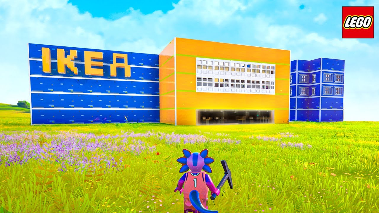 Я построил ИКЕА в LEGO Fortnite