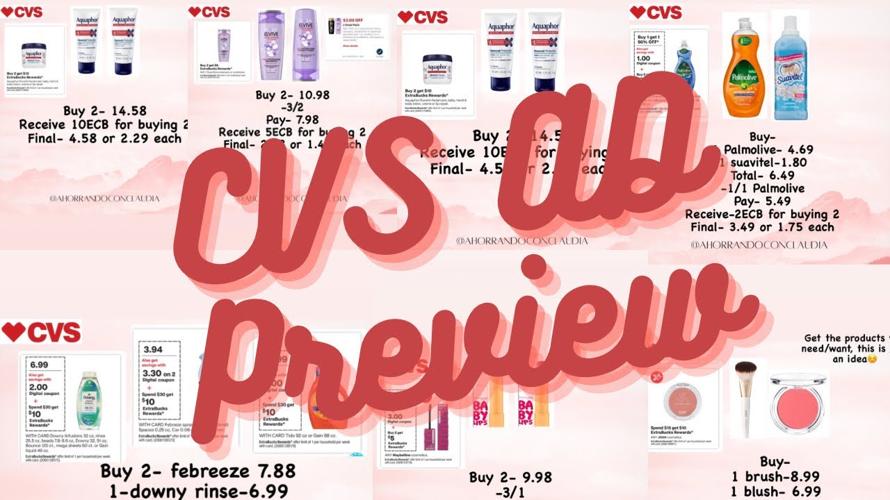 CVS ad preview starting 3/17✨  