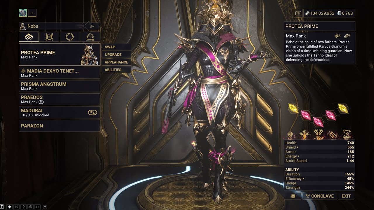 Warframe Maximum Investment - Protea Prime | Techrot Encore