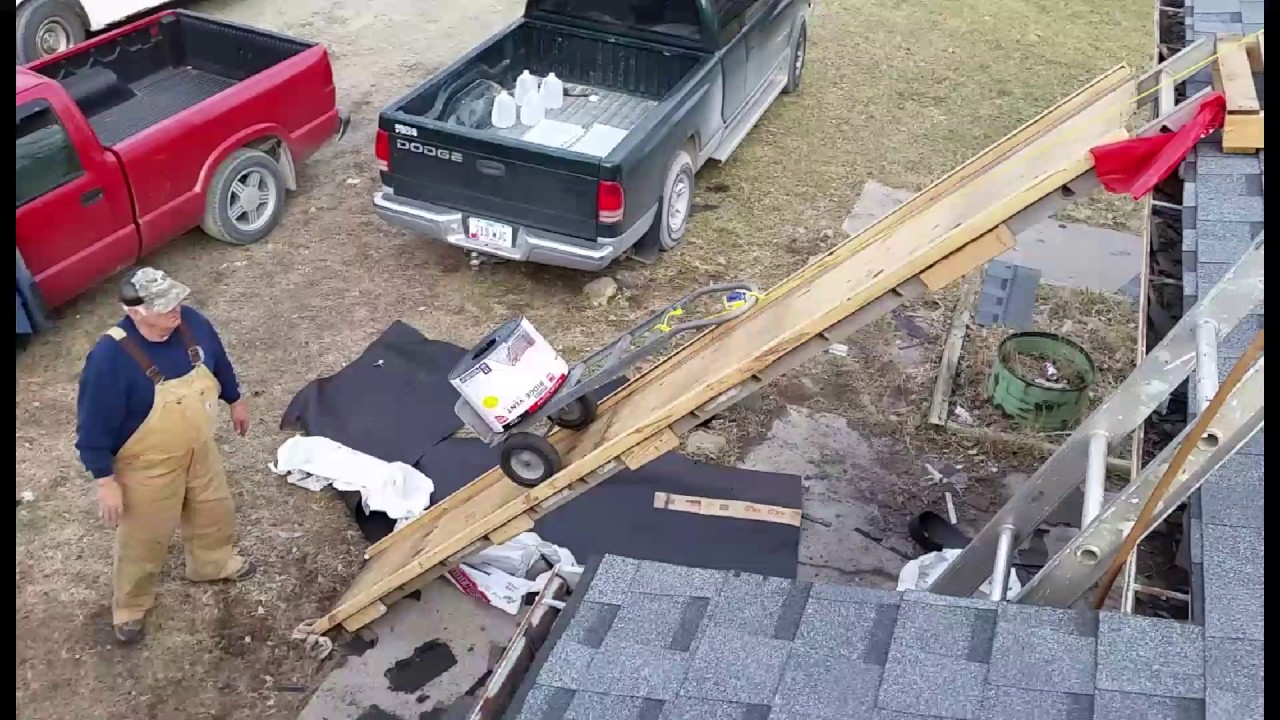 DIY Easy Roofing / Shingling Trick