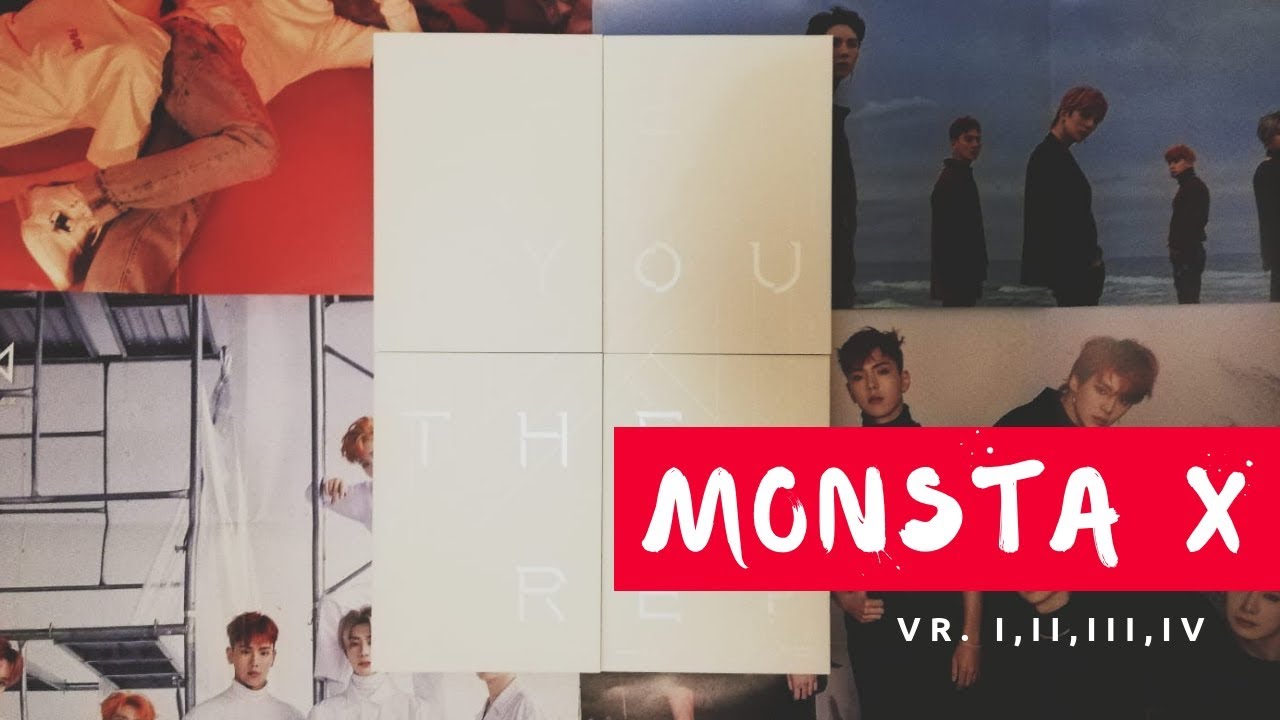 ☆ (ita) UNBOXING!~ MONSTA X - ARE YOU THERE? TAKE 1 (all vers.)