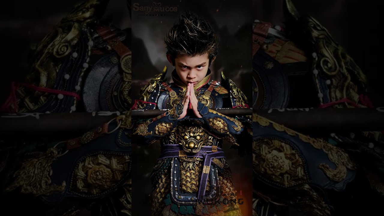 🔥🔥🔥【SanyMuCos】Black Myth: Wukong Costume Handmade Production Process #blackmythwukong #wukongcosplay