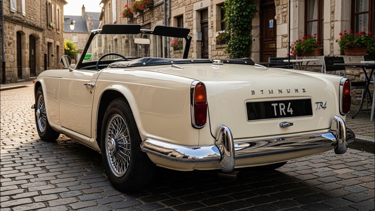 🚗 Triumph TR4 (1960-е годы) – британский родстер, определивший классический стиль | VIP Classic Car
