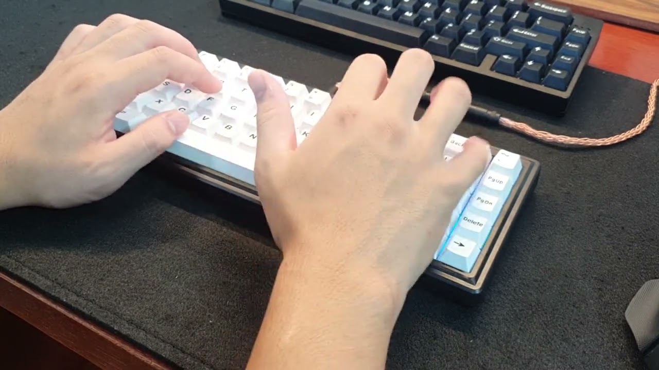 Under 50$ keyboard that blows your mind. Gas67 gasket mount keyboard test