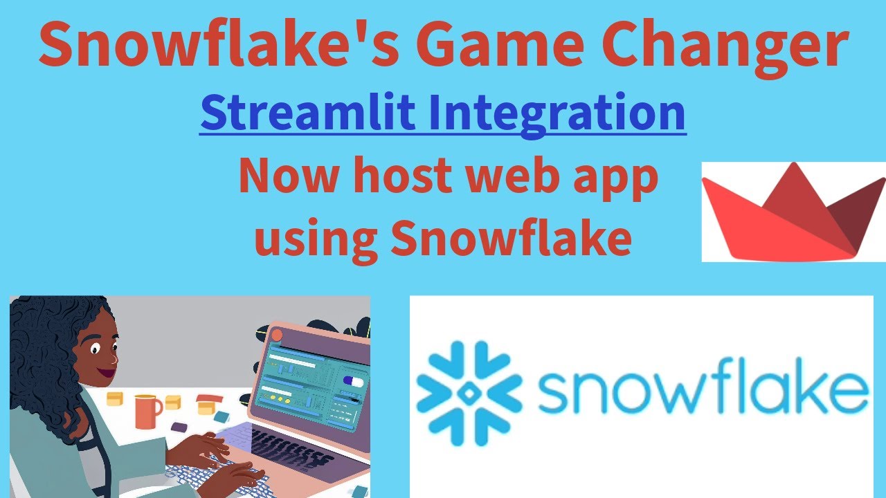 Snowflake Streamlit Demo | Develop Streamlit app using Snowflake | Snowflake Streamlit integration