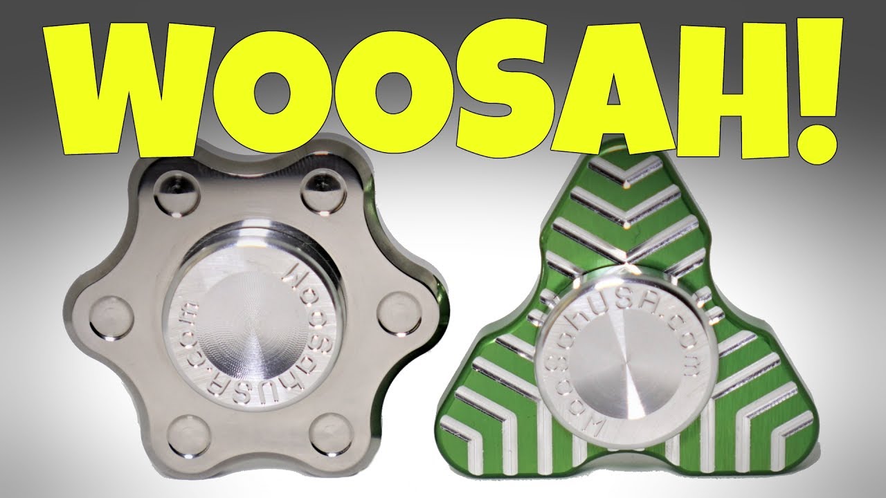 WOOSAH USA FIDGET SPINNERS - AMAZING QUALITY LOW PRICE - NAMASTE and COSMO