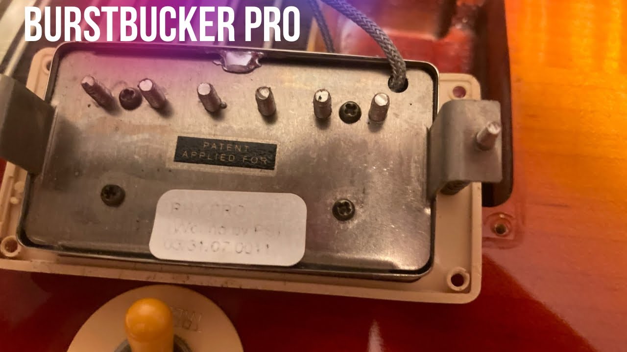 burstbucker Pro pickups by Gibson