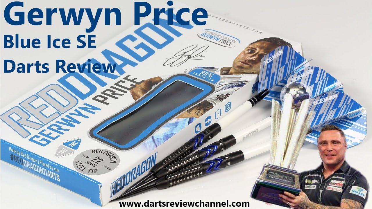 Обзор дартса Red Dragon Darts Gerwyn Price Blue Ice Special Edition