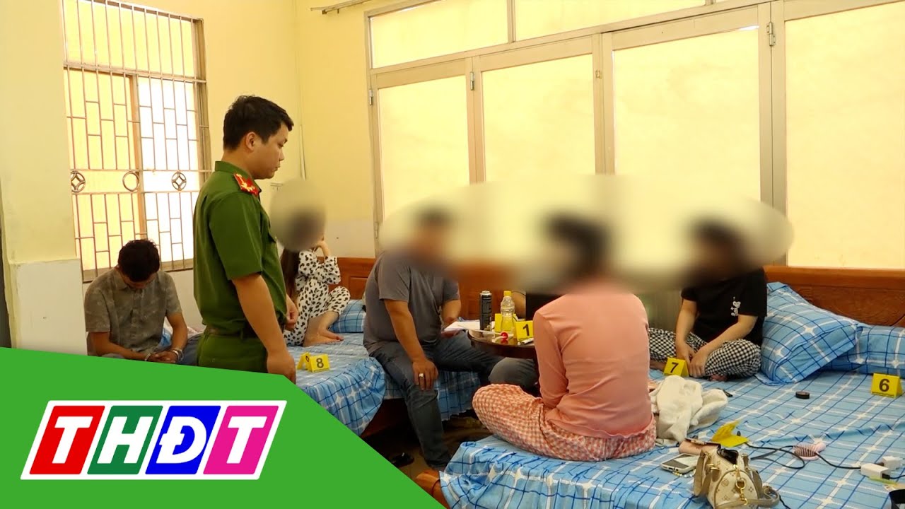 Đồng Tháp: Tạm giữ 2 đối tượng mua ma túy vào nhà trọ sử dụng | THDT