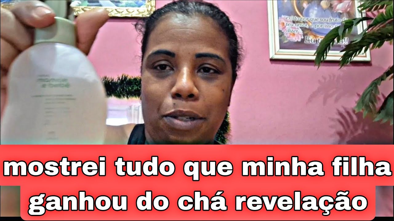 Dividindo minha a cesta básica que ganhei com minha irmã 