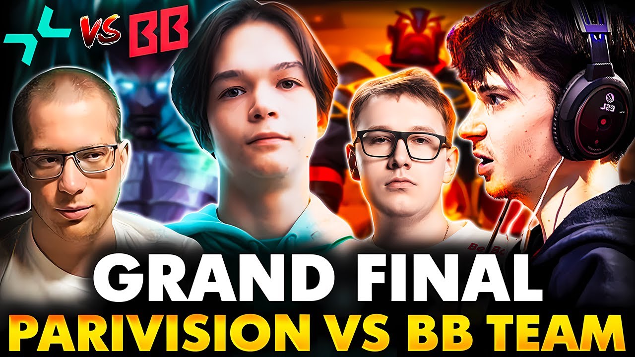 ГРАНД ФИНАЛ DREAMLEAGUE SEASON 26! РАМЗЕС С АФОНЕЙ И РОСТИКОМ СМОТРИТ BB TEAM VS PARIVISION