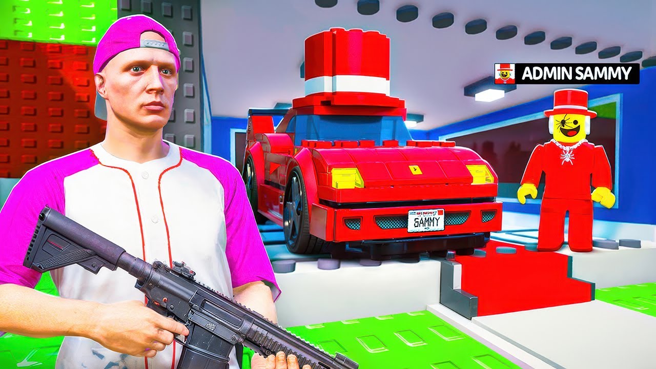 Am FURAT MASINA lui ADMIN SAMMY in GTA 5!