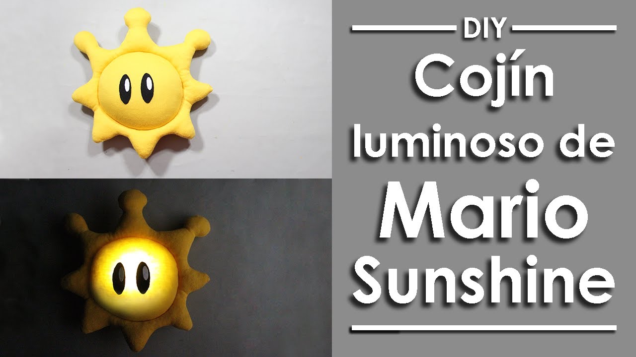 Cojín Luminoso de Mario Sunshine - Xavier