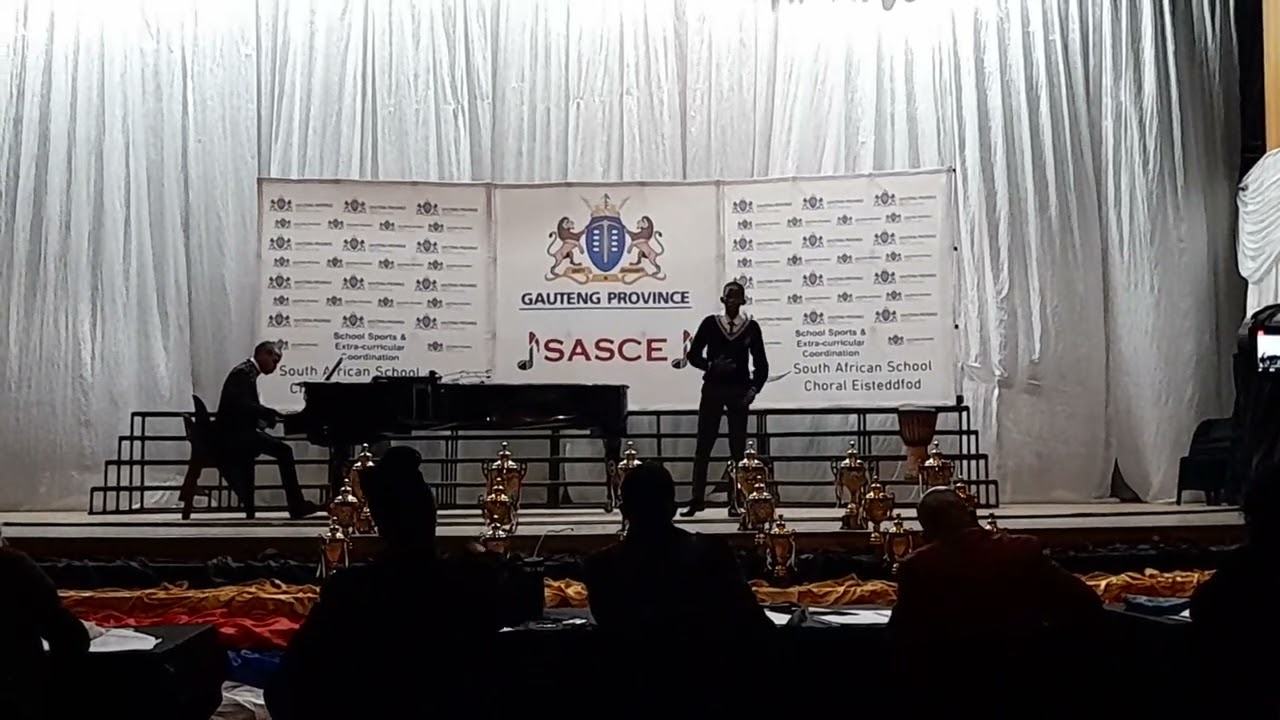 Indiphile Phindani a Grade 10 learner from Bona  in Soweto at provincial Comp