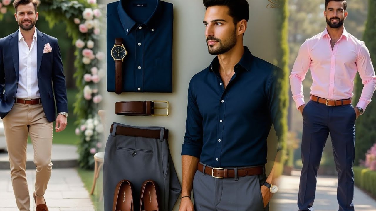 👔Outfits Masculinos con AZUL MARINO: Combinaciones que Imponen Clase y Estilo en Toda Ocasión 
