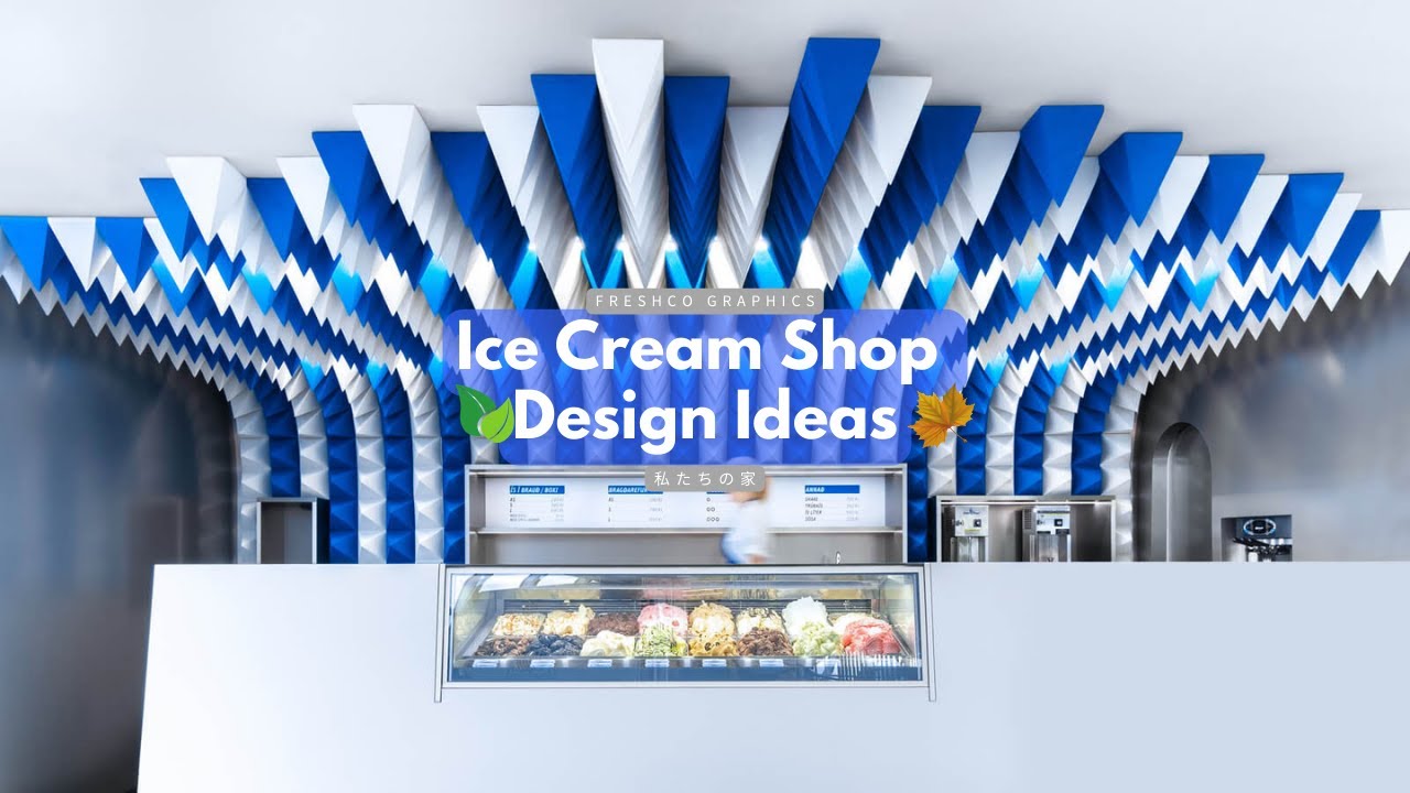 Scoop Up Style: Ice Cream Shop Design Ideas