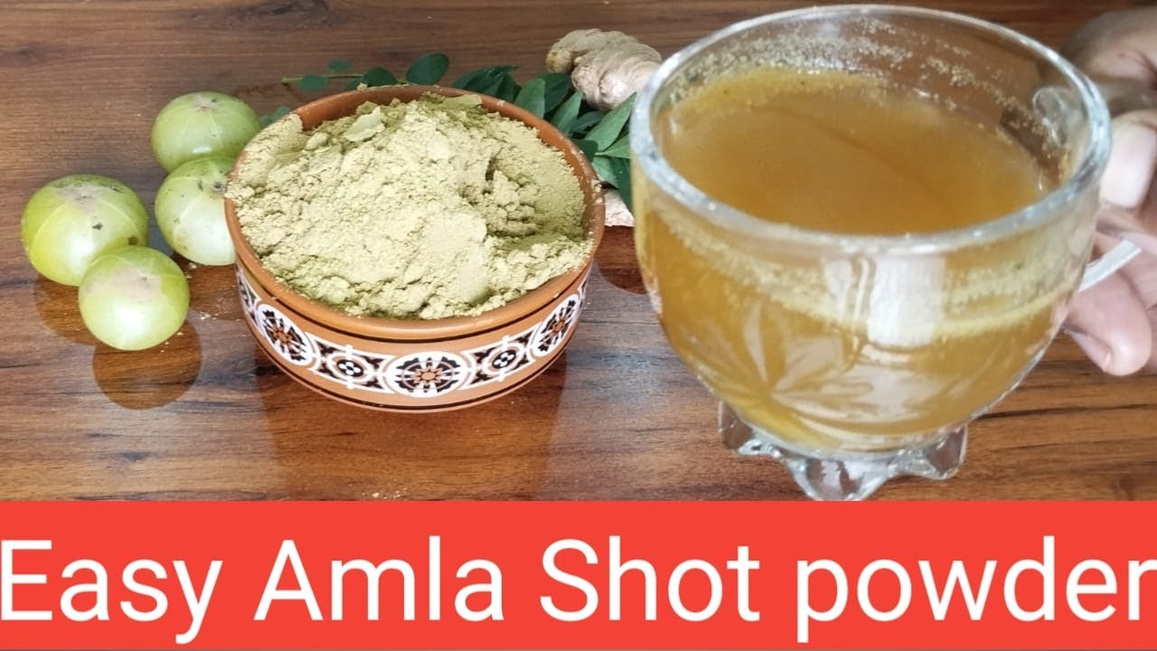 ఒకసారి చేస్తే సంవత్సరం పాటు నిల్వ ఉండే Amla Powder Shot | kavya's food dairy