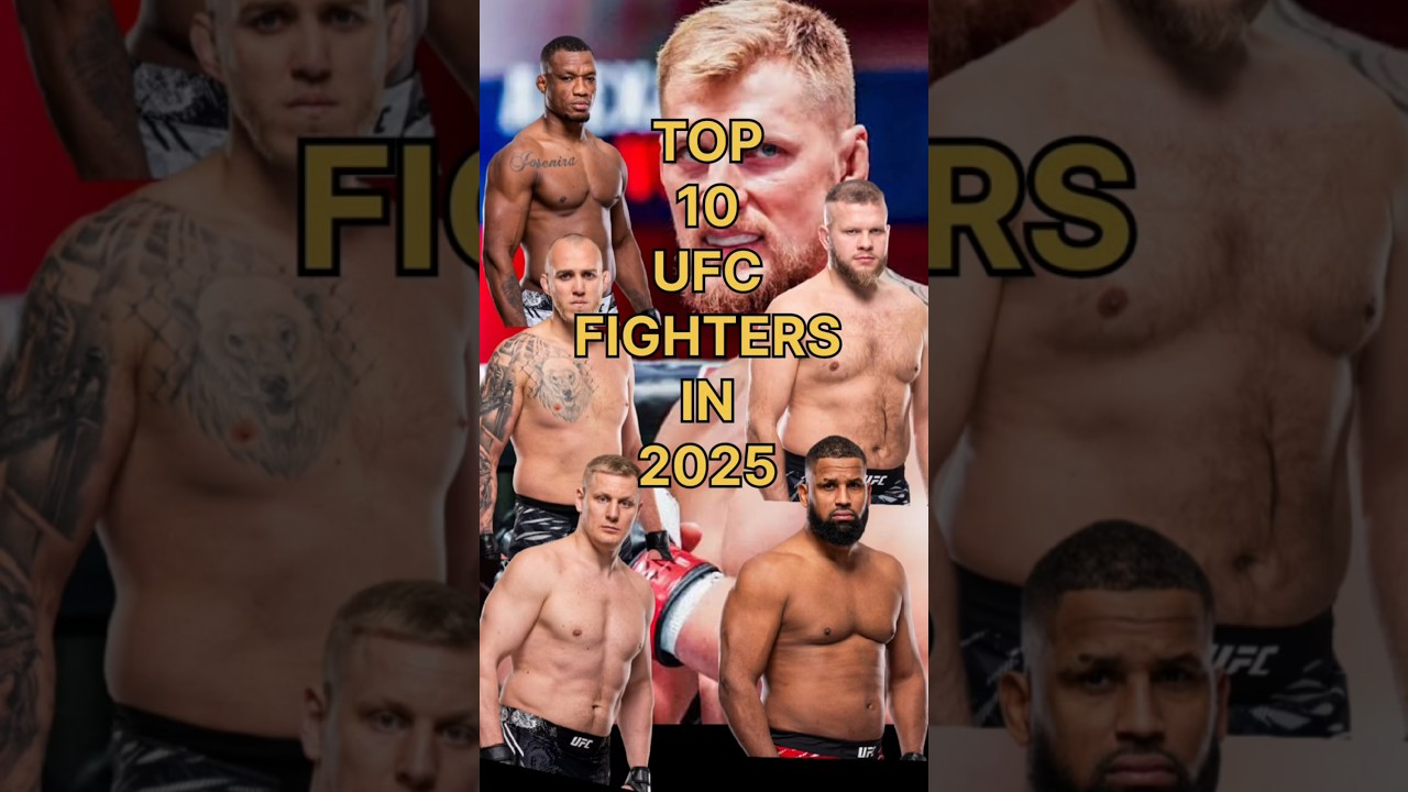Top 10 UFC Fighters in 2025 (Heavyweight) #ufc