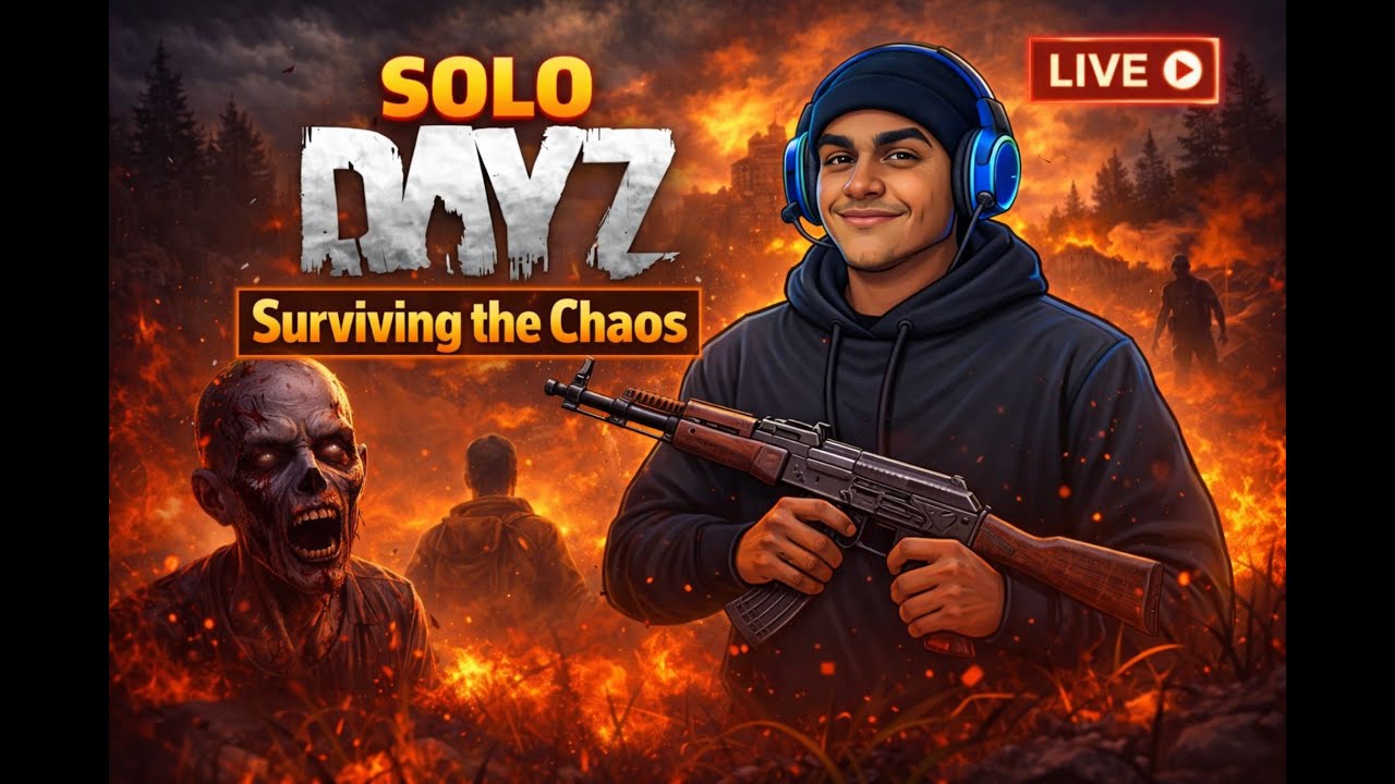 LIVE | DayZ Vanilla — Survive the Chaos 💀🔥 | Road to 100 Subs!