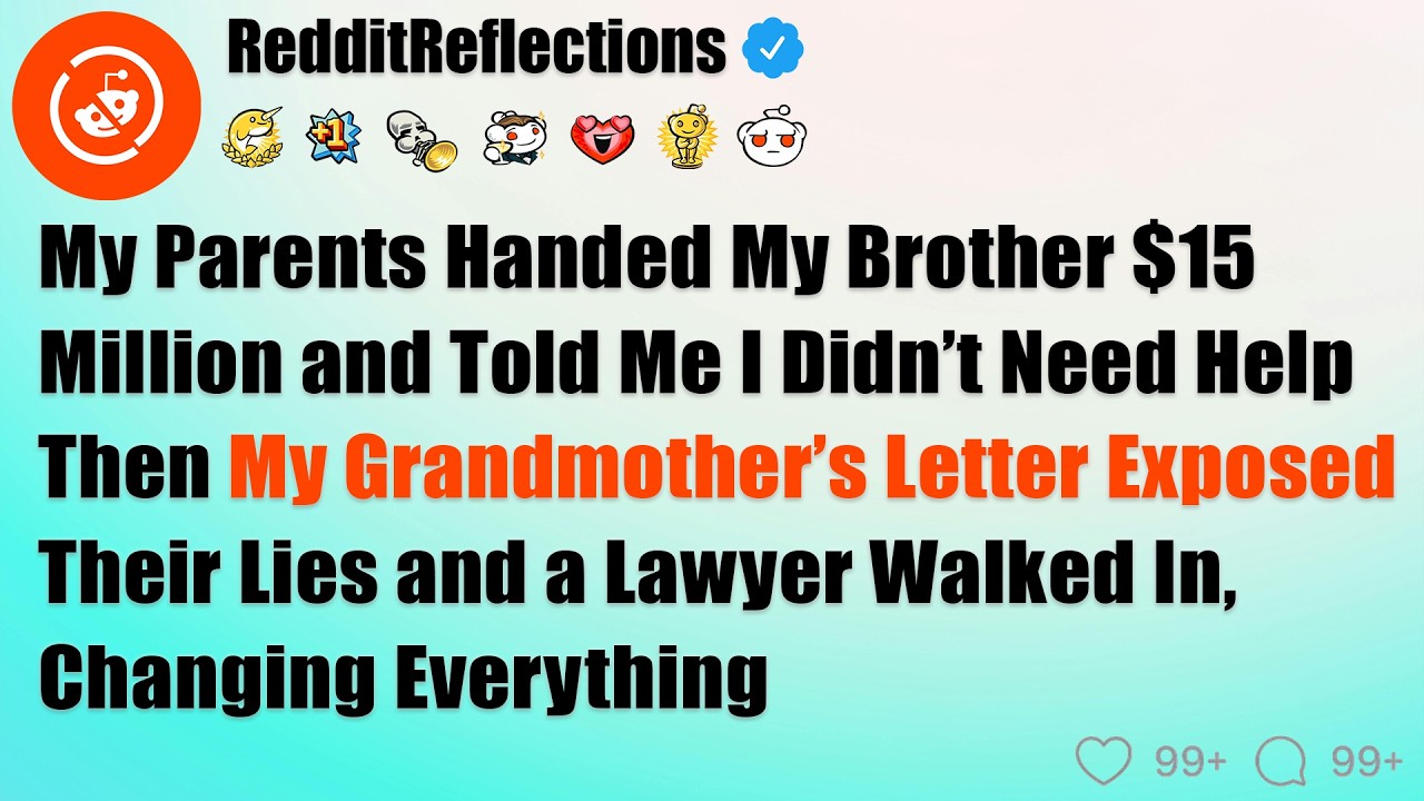 They Gave My Brother $15M Right in Front of Me and Said I Was “Strong Enough”—But My Grandmother...