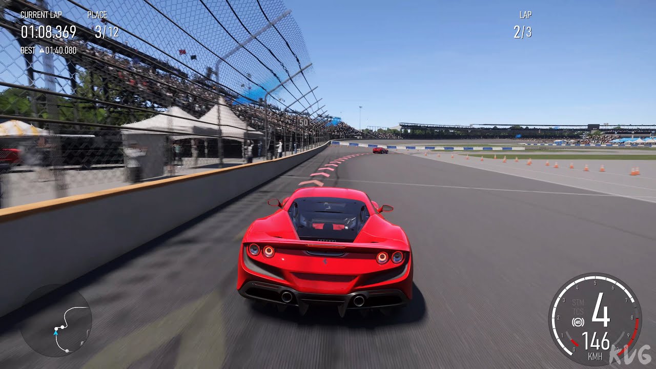 Forza Motorsport - Ferrari F8 Tributo 2019 - Gameplay (XSX UHD) [4K60FPS]