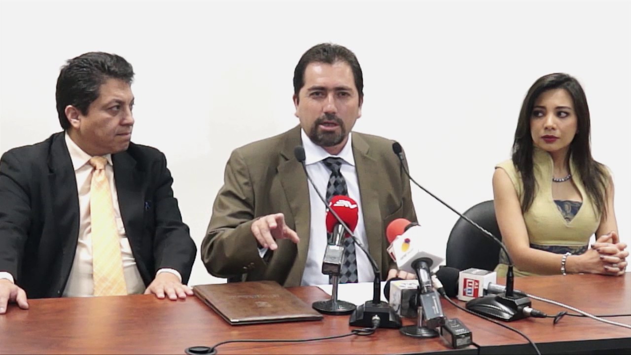 Rueda de prensa - Posesi&oacute;n de Ramiro Rivadeneira Defensor del Pueblo reelecto