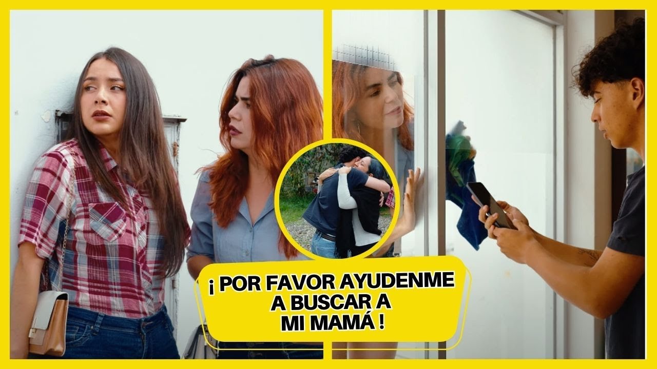 Este jovencito pidi&oacute; ayuda a estas se&ntilde;oritas para que lo ayuden a encontrarse con su madre.