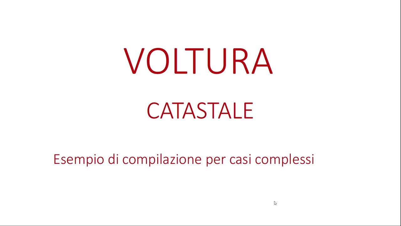 Voltura successione telematica 2.0 - Desktop Territorio