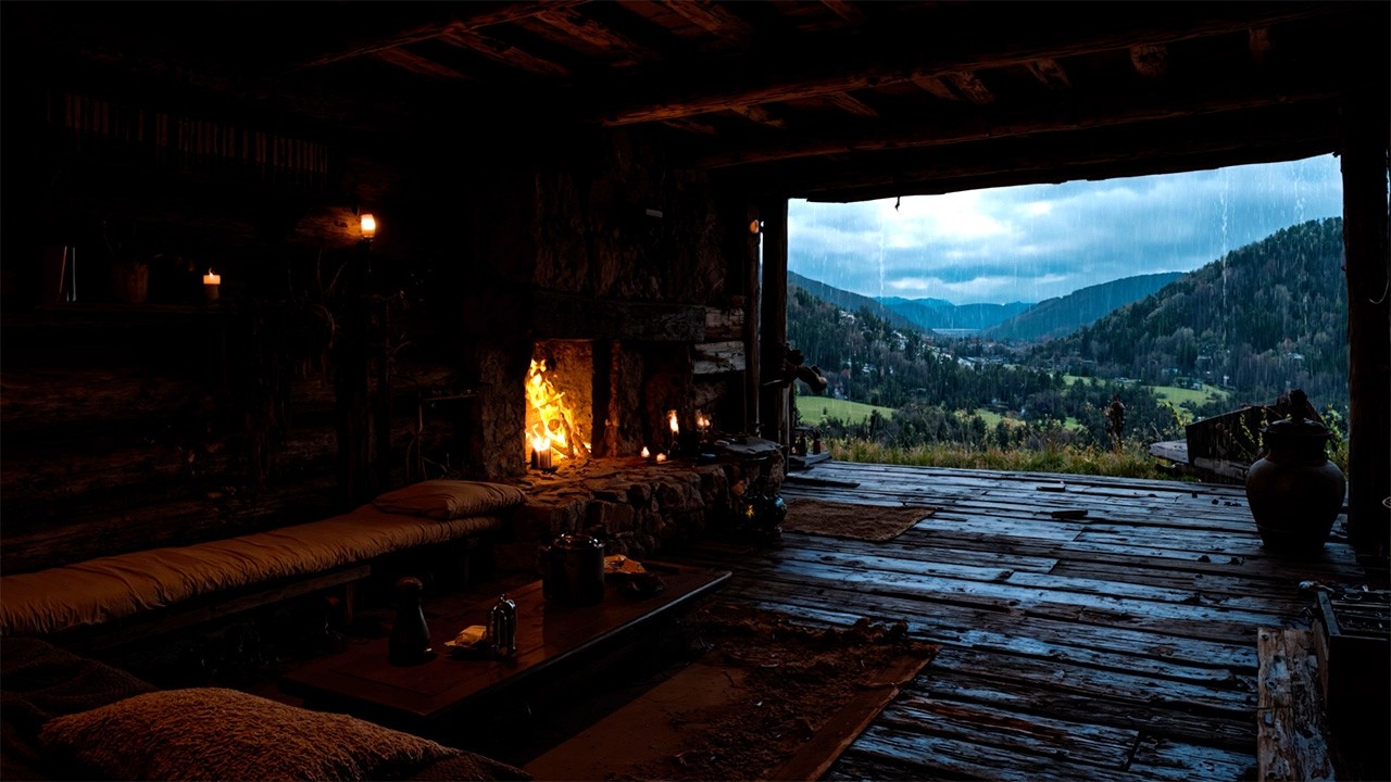 (NO ADS) In 5 Minutes You’ll Sleep Deeply 😴🌲 Gentle Night Rain • Stress & Overthinking Relief