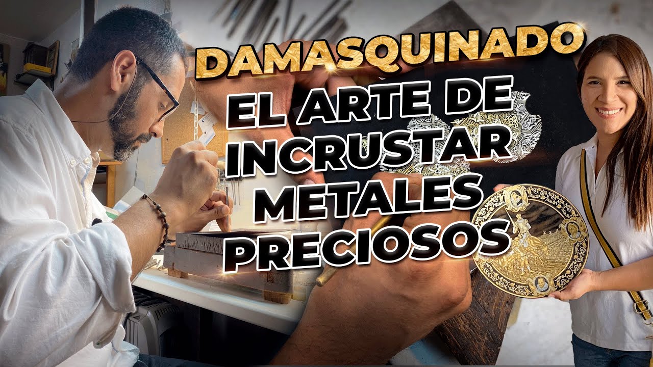 El arte del damasquinado de Toledo | Maestro Óscar Garrido 🇪🇸