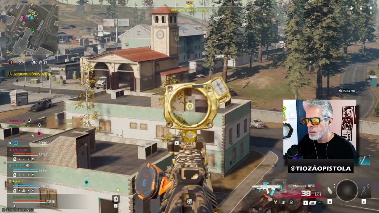 Gameplay de Quinta! Tiozão no Warzone.