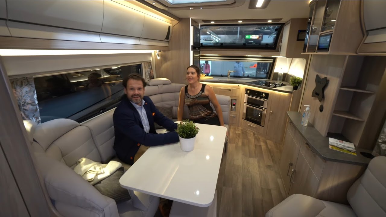 Bis -50°C winterfest: XXL Wohnwagen 2022 Kabe Imperial 780 TDL FK King Size. Alde, Doppelboden.