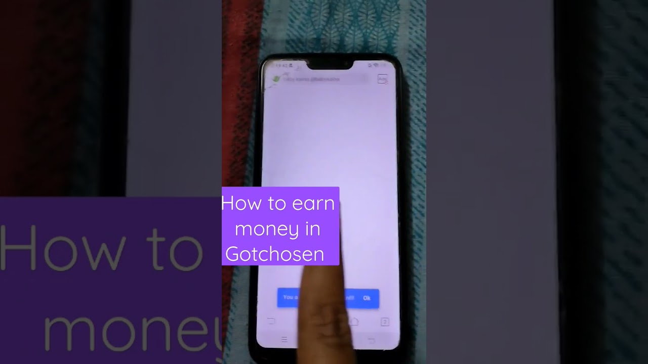 How to earn money in gotchosen #howtoearnmoneyonline #howtoearnmoneyonline #howtoearn #gotchosen #