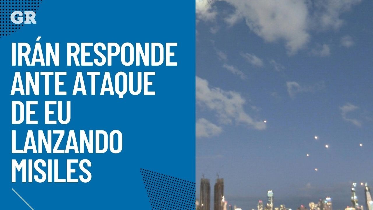 Irán responde ante ataque de EU lanzando misiles