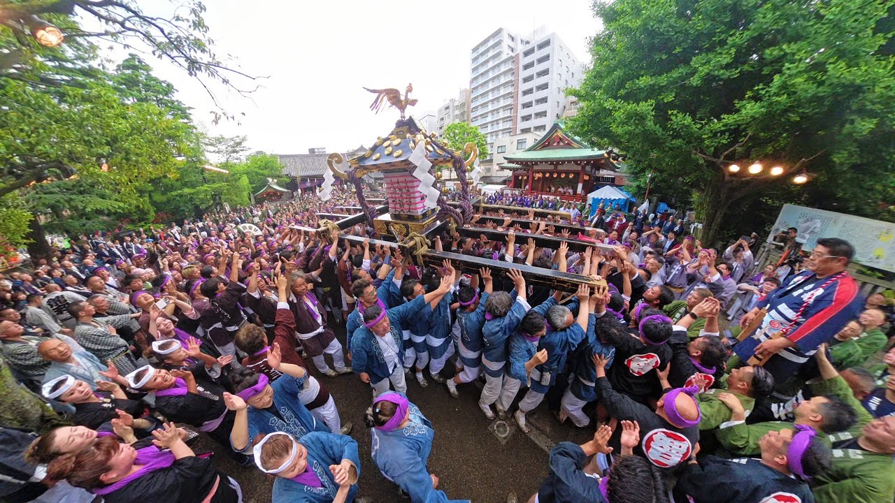 2025.5.18　三社祭　浅草神社　宮出し！！　本社神輿担ぎ出し　『一之宮』