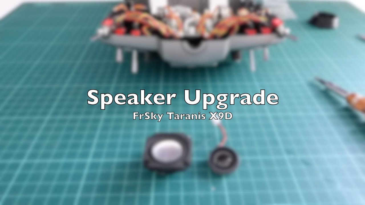 FrSky Taranis X9D - Speaker Upgrade