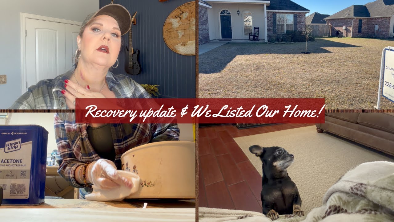 Cosmetic Procedure Recovery Update & We Listed Our Home! | Did We Get an Offer? #dayinthelife 